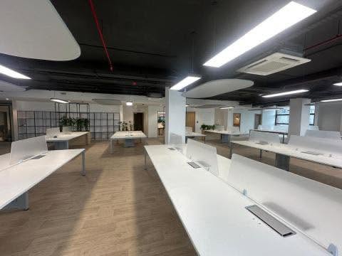 Open plan office fully operational after relocation by BFC Ltd