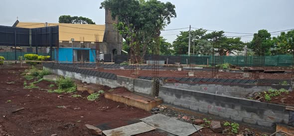 Ground floor office construction site at Terre d'Été in Mauritius