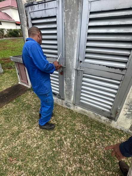 Electrical distribution enclosure inspected by BFC Ltd in Mauritius